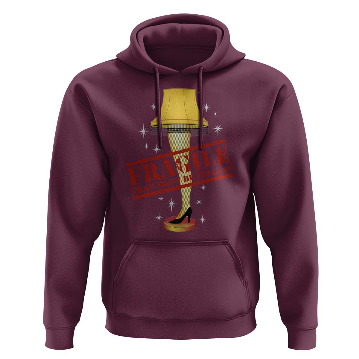 Funny Fragile That Must Be Italian Christmas Movie Hoodie