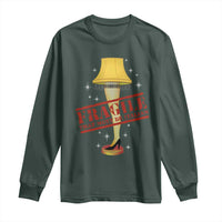Funny Fragile That Must Be Italian Christmas Movie Long Sleeve Shirt