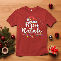 Funny Buon Natale T Shirt Italian Christmas Italy Pride Santa Hat - Wonder Print Shop