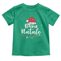 Funny Buon Natale Toddler T Shirt Italian Christmas Italy Pride Santa Hat