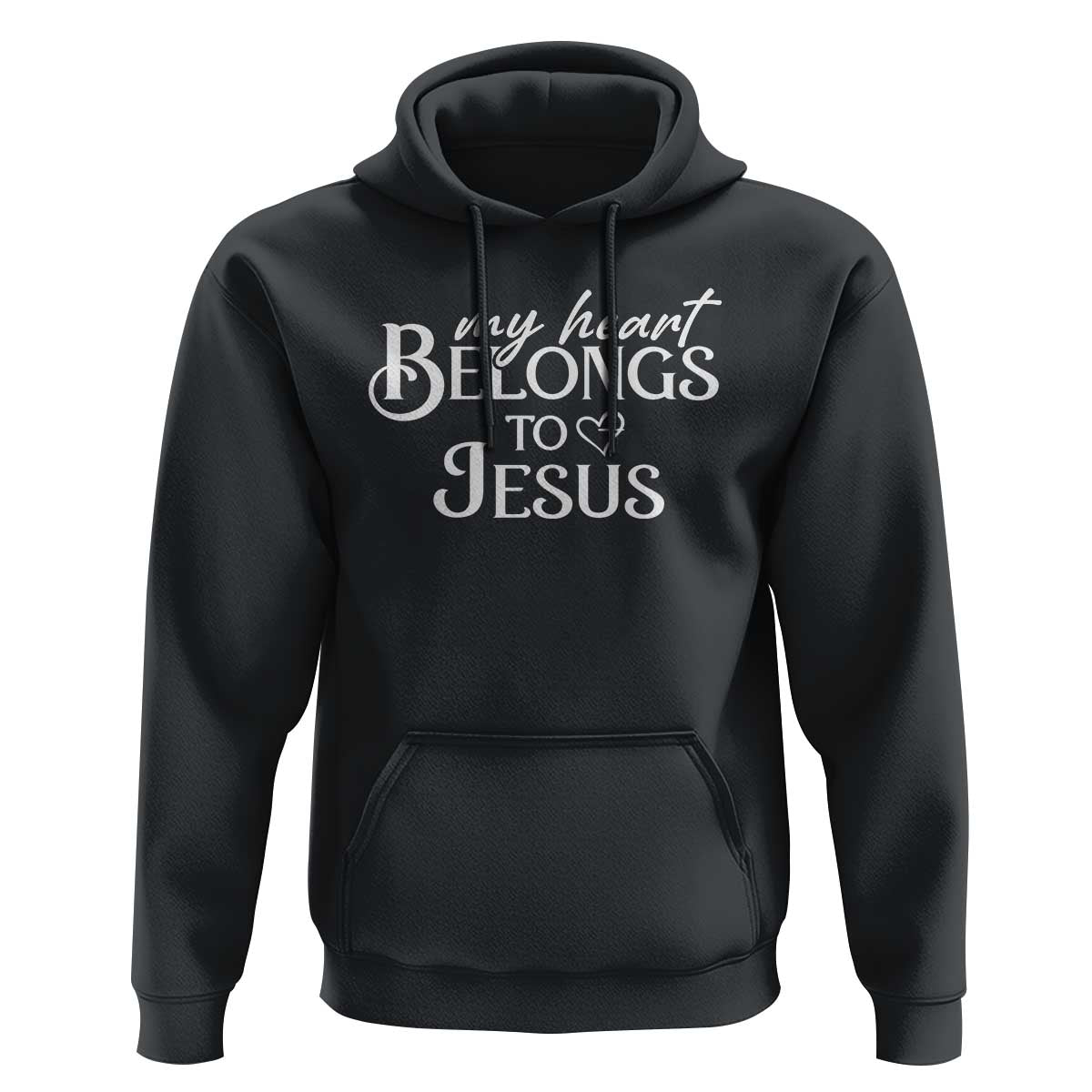 My Heart Belongs To Jesus Hoodie Christian Religious God Valentine's Day