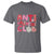 Funny Anti Valentine Club T Shirt Retro Anti Valentine's Day Middle Finger