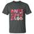Funny Anti Valentine Club T Shirt Retro Anti Valentine's Day Middle Finger