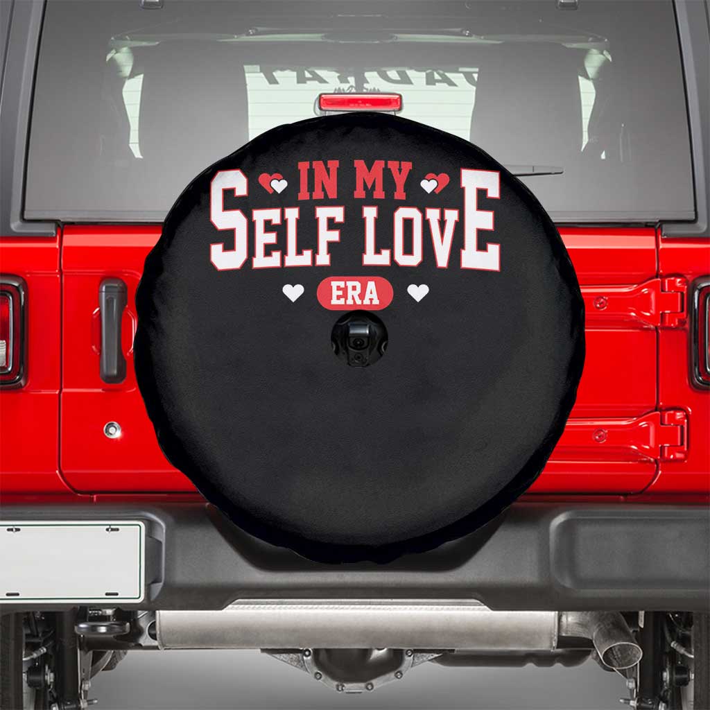 Funny Anti Valentine's Day Spare Tire Cover In My Self Love Era Singles Awareness Day