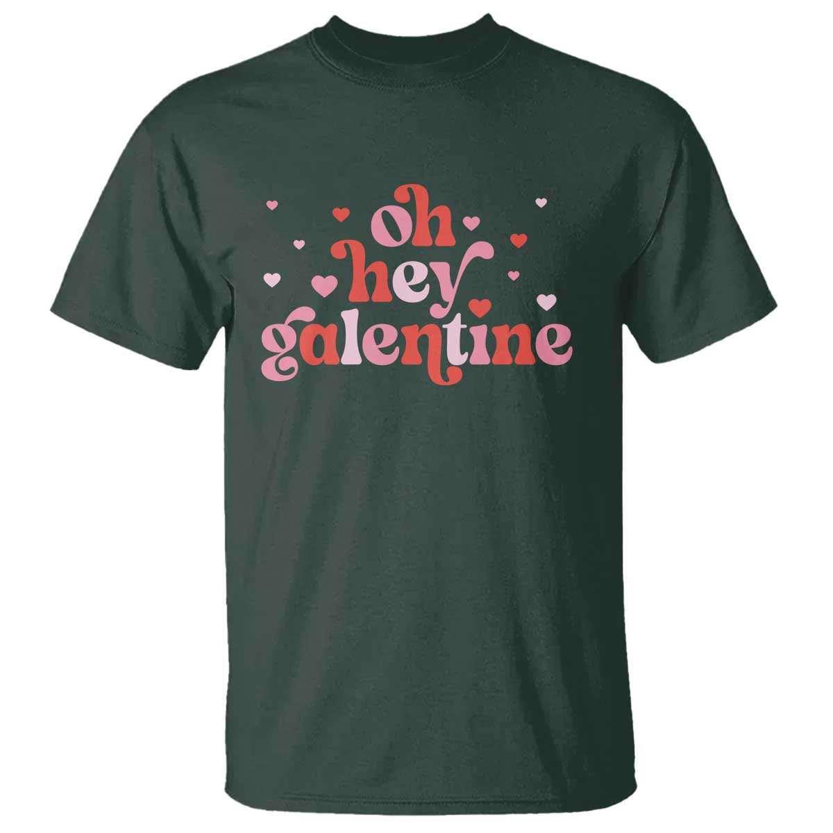 Funny Galentine's Day T Shirt Oh Hey Galentine Retro Heart