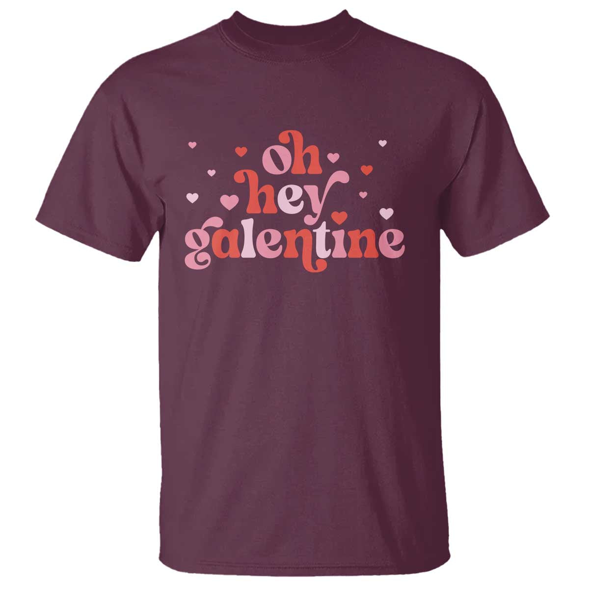 Funny Galentine's Day T Shirt Oh Hey Galentine Retro Heart