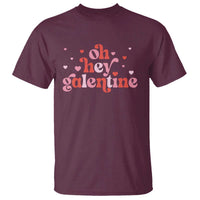 Funny Galentine's Day T Shirt Oh Hey Galentine Retro Heart