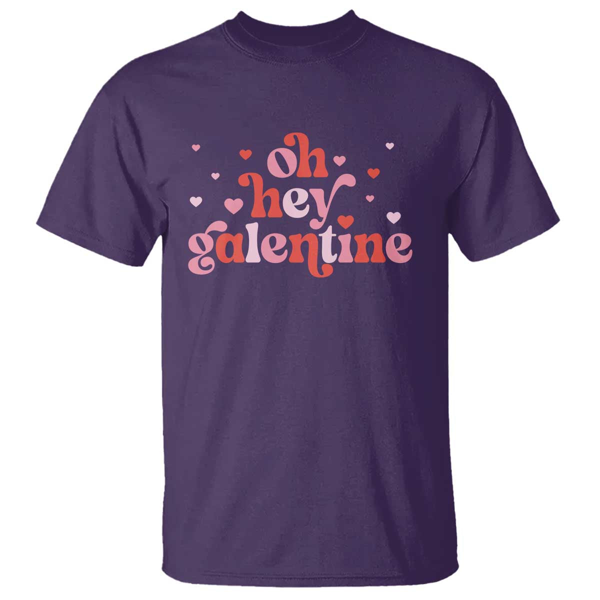 Funny Galentine's Day T Shirt Oh Hey Galentine Retro Heart