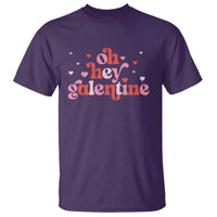 Funny Galentine's Day T Shirt Oh Hey Galentine Retro Heart