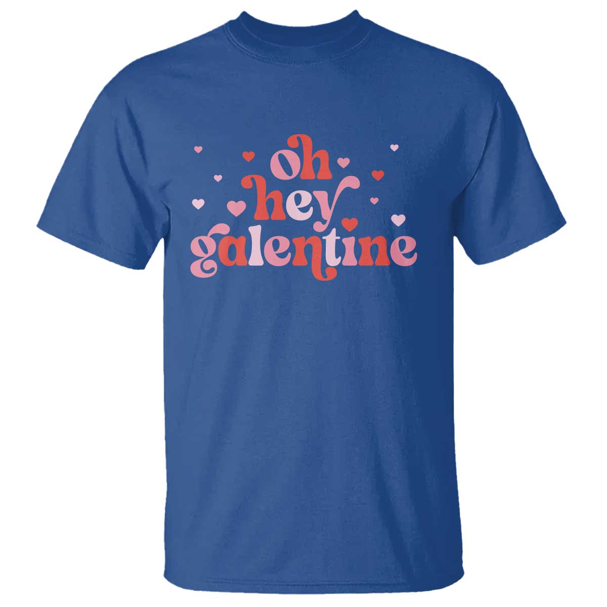 Funny Galentine's Day T Shirt Oh Hey Galentine Retro Heart