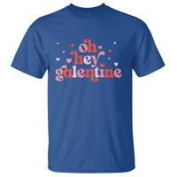 Funny Galentine's Day T Shirt Oh Hey Galentine Retro Heart