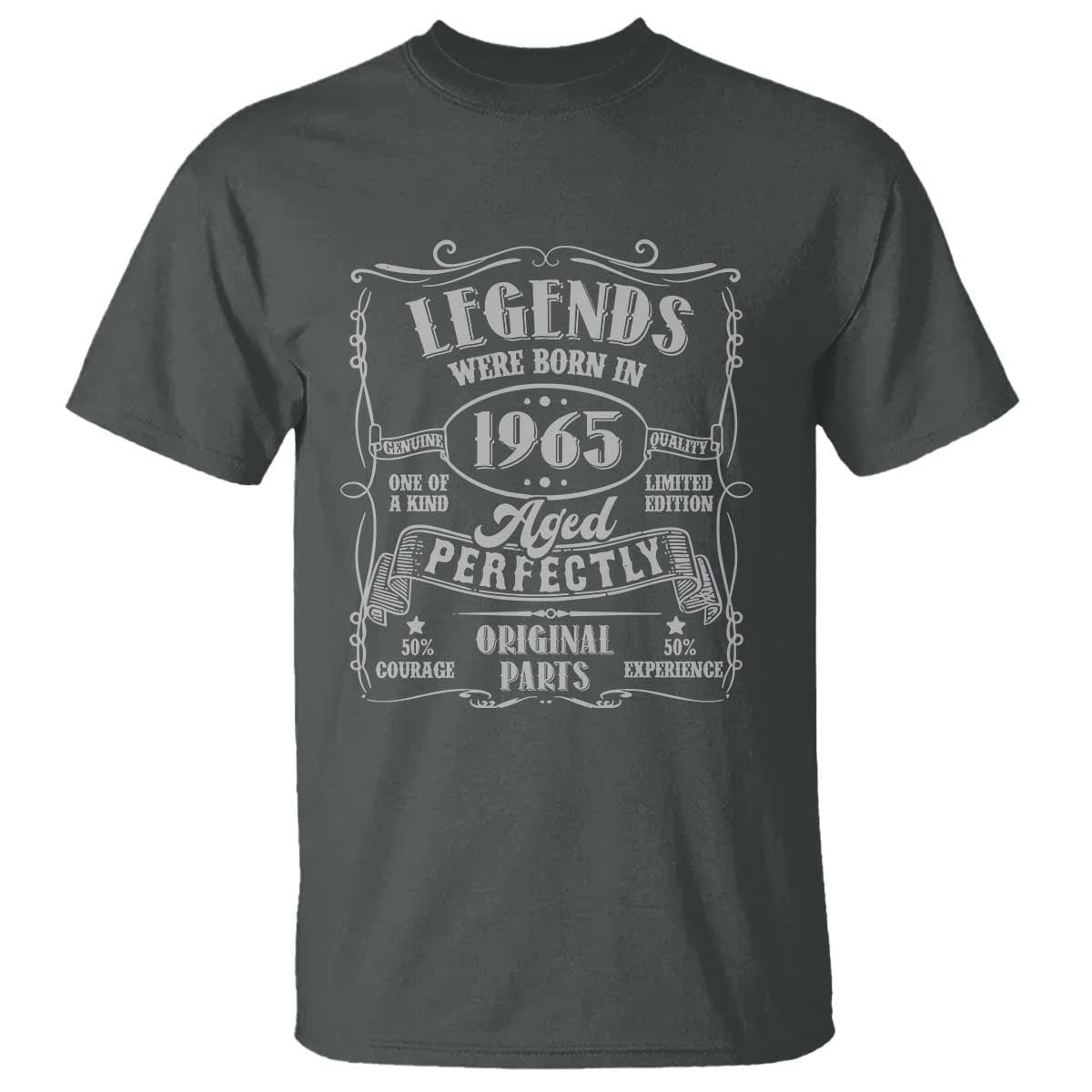 Funny Birthday Legends Were Born In 1965 T Shirt Vintage BDay Father's Day
