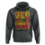 Funny Black AF Professional AF But Will Knuck If You Buck Hoodie Proud African American