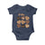 African American Proud Black History Month Baby Onesie Melanin Hearts