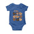 African American Proud Black History Month Baby Onesie Melanin Hearts