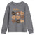 African American Proud Black History Month Youth Sweatshirt Melanin Hearts