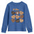 African American Proud Black History Month Youth Sweatshirt Melanin Hearts