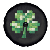 Funny St Patricks Day Shamrock Building Blocks Bricks Spare Tire Cover