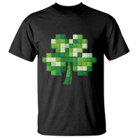 Funny St Patricks Day Shamrock Building Blocks Bricks T Shirt