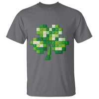 Funny St Patricks Day Shamrock Building Blocks Bricks T Shirt