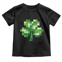 Funny St Patricks Day Shamrock Building Blocks Bricks Toddler T Shirt