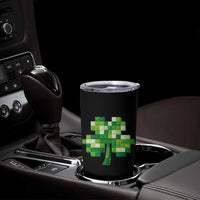 Funny St Patricks Day Shamrock Building Blocks Bricks Tumbler Cup