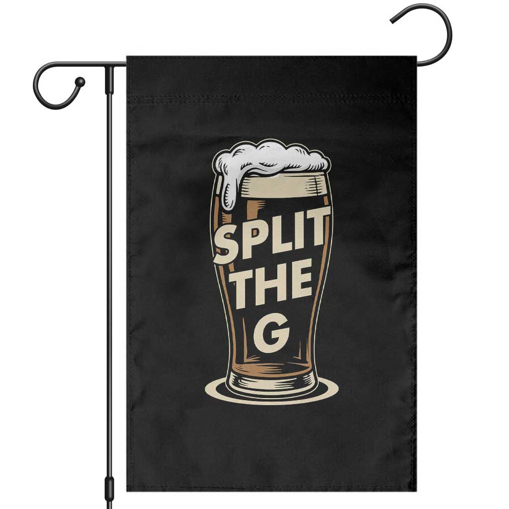 Funny Irish Beer Slit The G Garden Flag Stout Beer Drinking Lover