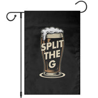 Funny Irish Beer Slit The G Garden Flag Stout Beer Drinking Lover