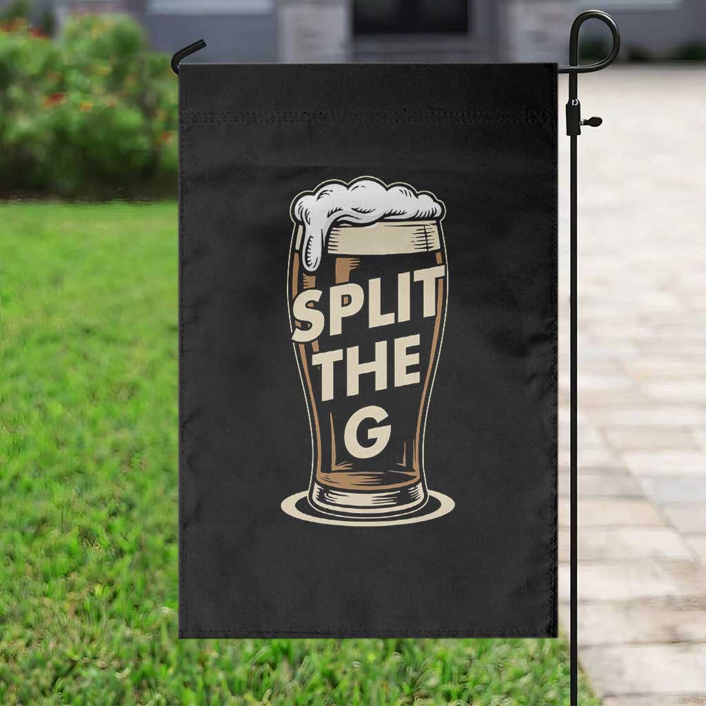 Funny Irish Beer Slit The G Garden Flag Stout Beer Drinking Lover