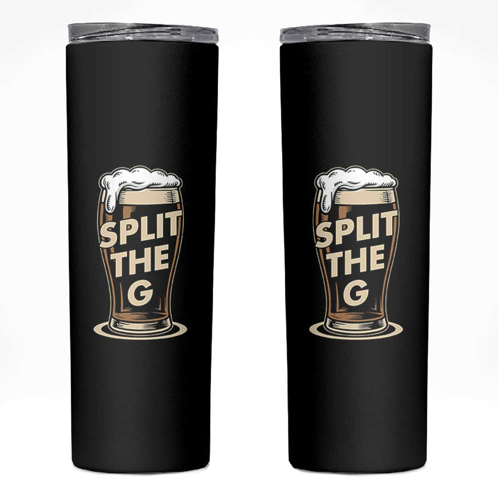 Funny Irish Beer Slit The G Skinny Tumbler Stout Beer Drinking Lover