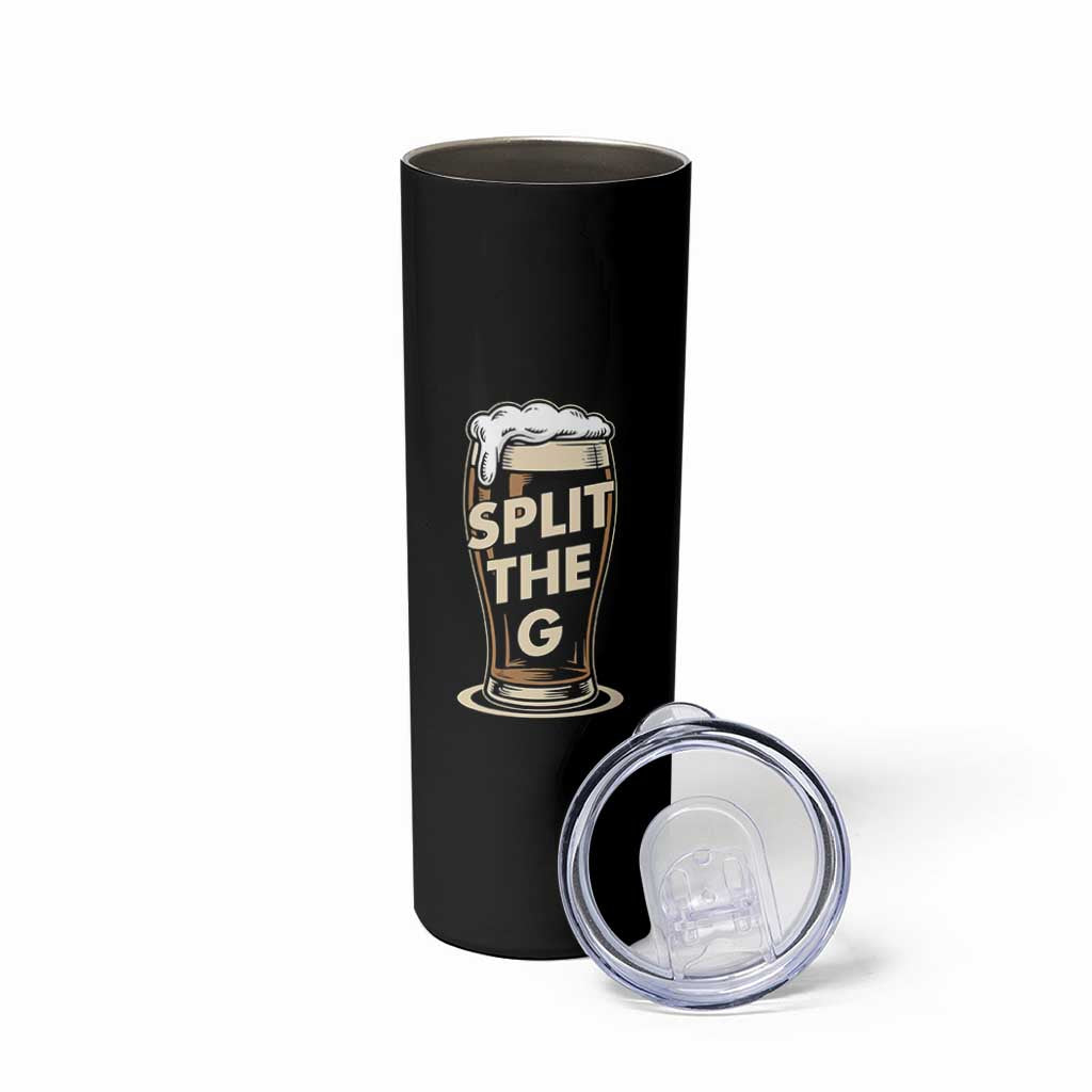 Funny Irish Beer Slit The G Skinny Tumbler Stout Beer Drinking Lover