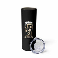 Funny Irish Beer Slit The G Skinny Tumbler Stout Beer Drinking Lover