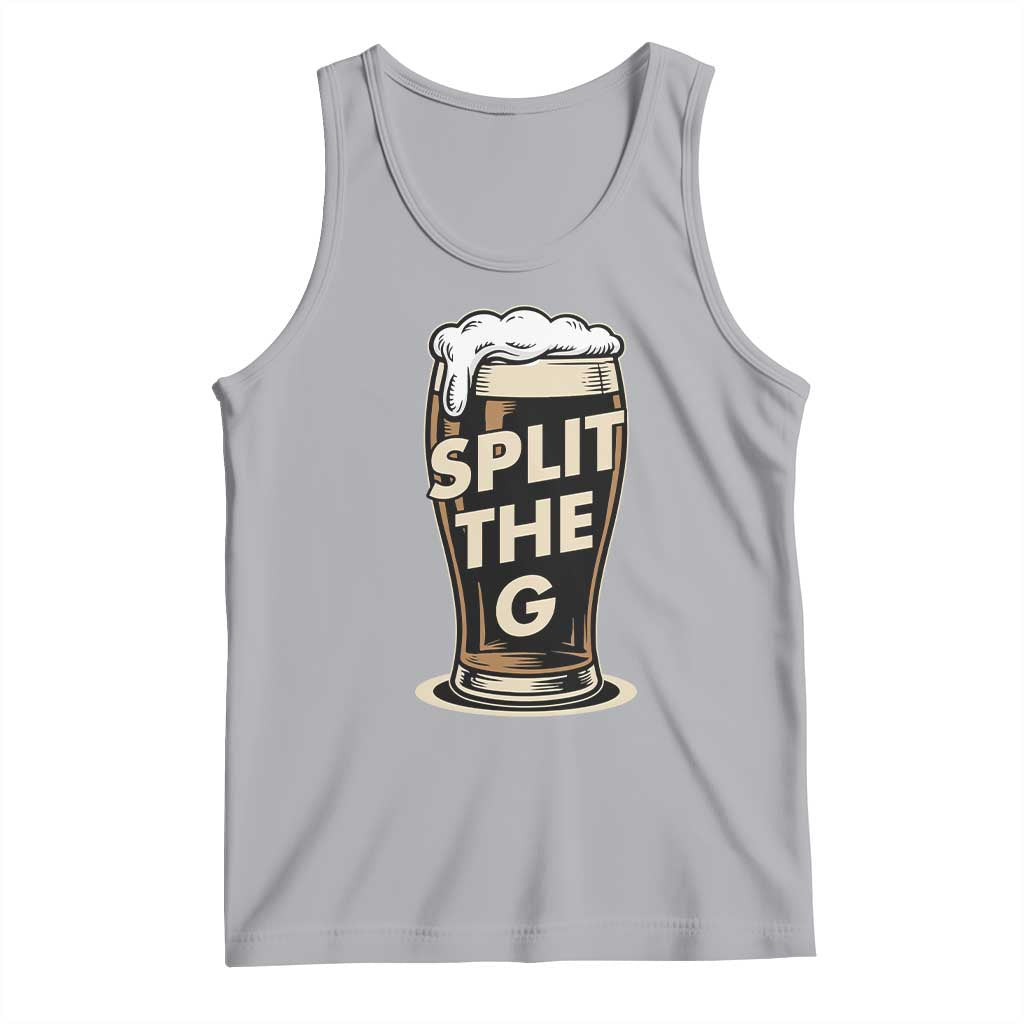 Funny Irish Beer Slit The G Tank Top Stout Beer Drinking Lover