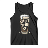 Funny Irish Beer Slit The G Tank Top Stout Beer Drinking Lover