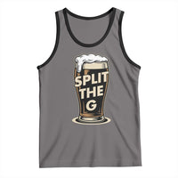 Funny Irish Beer Slit The G Tank Top Stout Beer Drinking Lover
