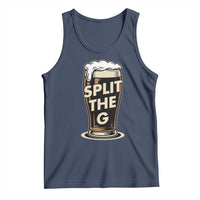 Funny Irish Beer Slit The G Tank Top Stout Beer Drinking Lover