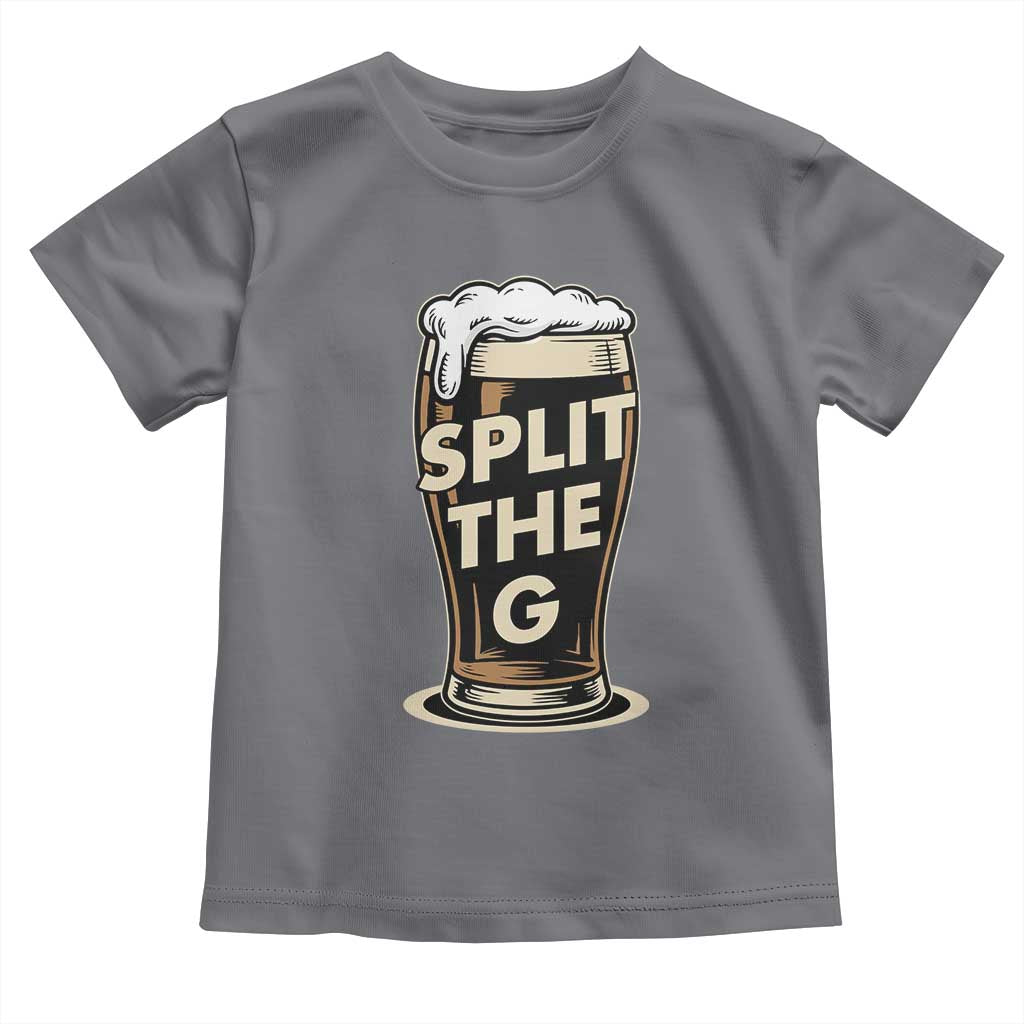 Funny Irish Beer Slit The G Toddler T Shirt Stout Beer Drinking Lover