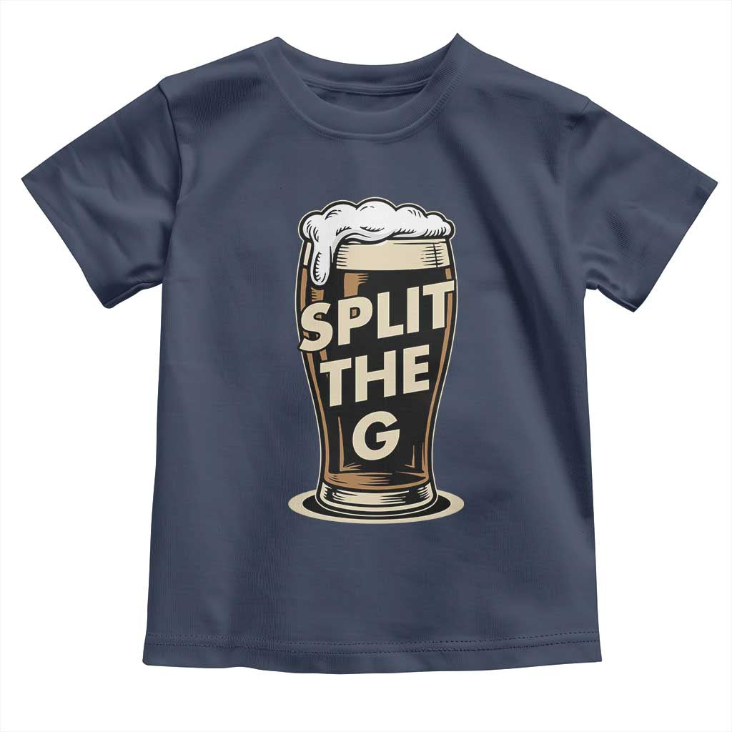 Funny Irish Beer Slit The G Toddler T Shirt Stout Beer Drinking Lover