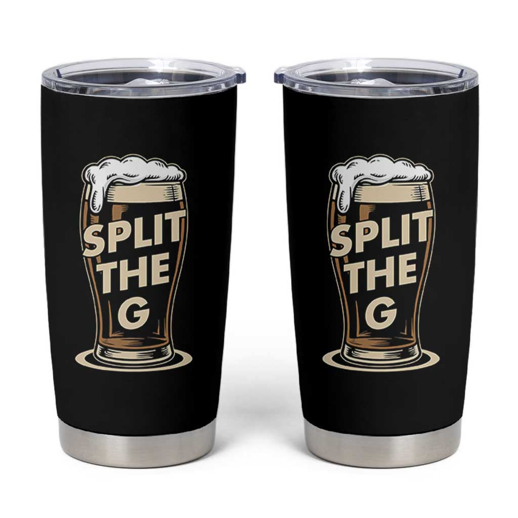 Funny Irish Beer Slit The G Tumbler Cup Stout Beer Drinking Lover