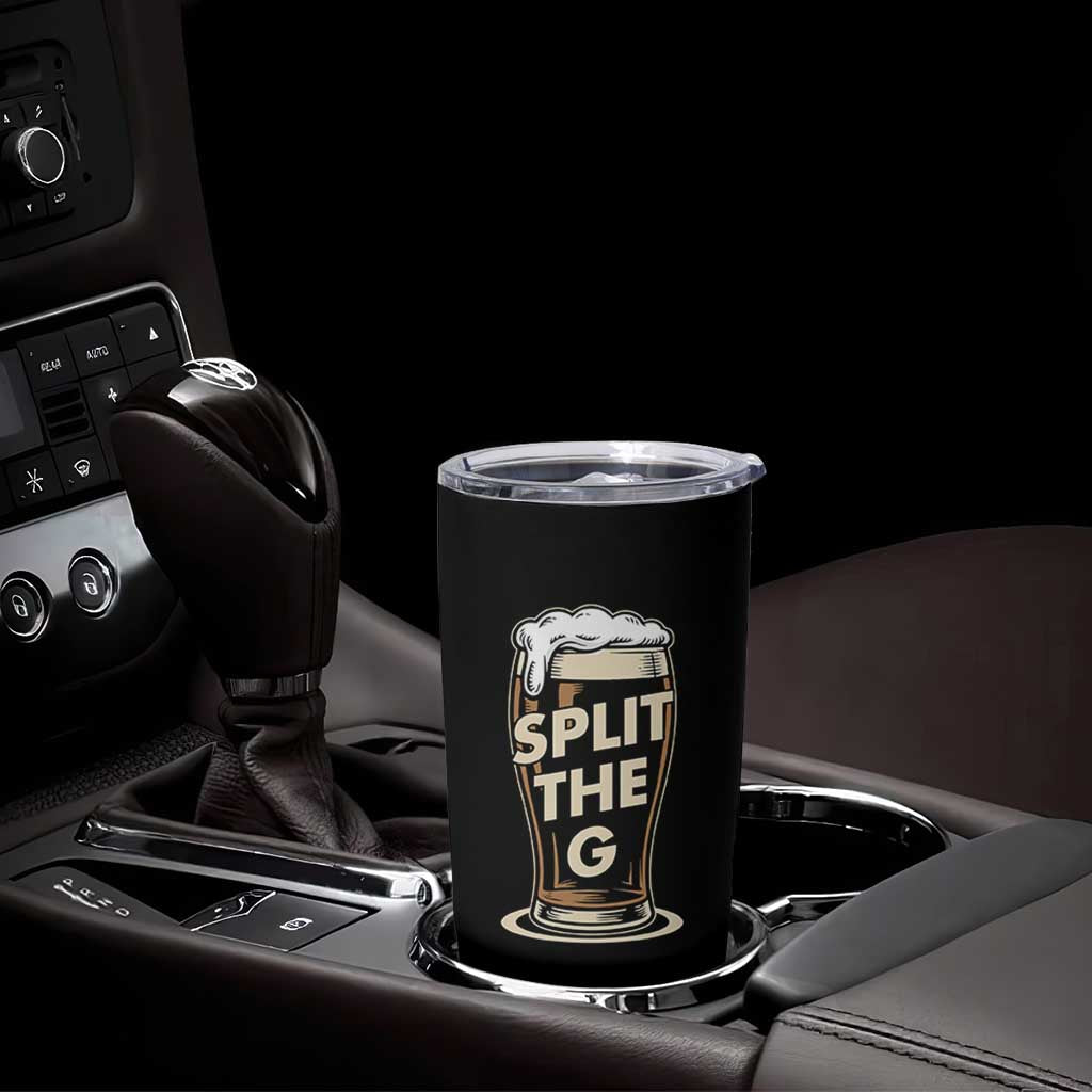 Funny Irish Beer Slit The G Tumbler Cup Stout Beer Drinking Lover