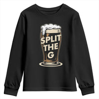 Funny Irish Beer Slit The G Youth Sweatshirt Stout Beer Drinking Lover