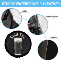 Funny Irish Beer Split The G Spare Tire Cover St Patricks Day Stout Beer Drinking Day