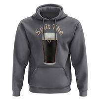 Funny Irish Beer Split The G Hoodie St Patricks Day Stout Beer Drinking Day