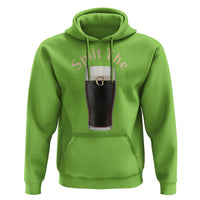 Funny Irish Beer Split The G Hoodie St Patricks Day Stout Beer Drinking Day