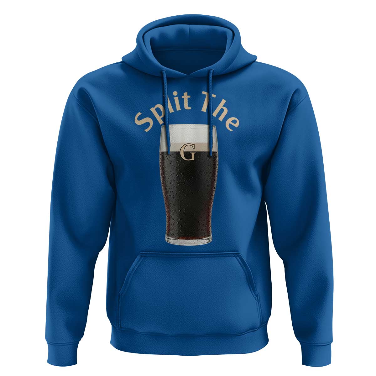 Funny Irish Beer Split The G Hoodie St Patricks Day Stout Beer Drinking Day