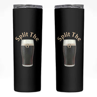 Funny Irish Beer Split The G Skinny Tumbler St Patricks Day Stout Beer Drinking Day