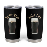 Funny Irish Beer Split The G Tumbler Cup St Patricks Day Stout Beer Drinking Day