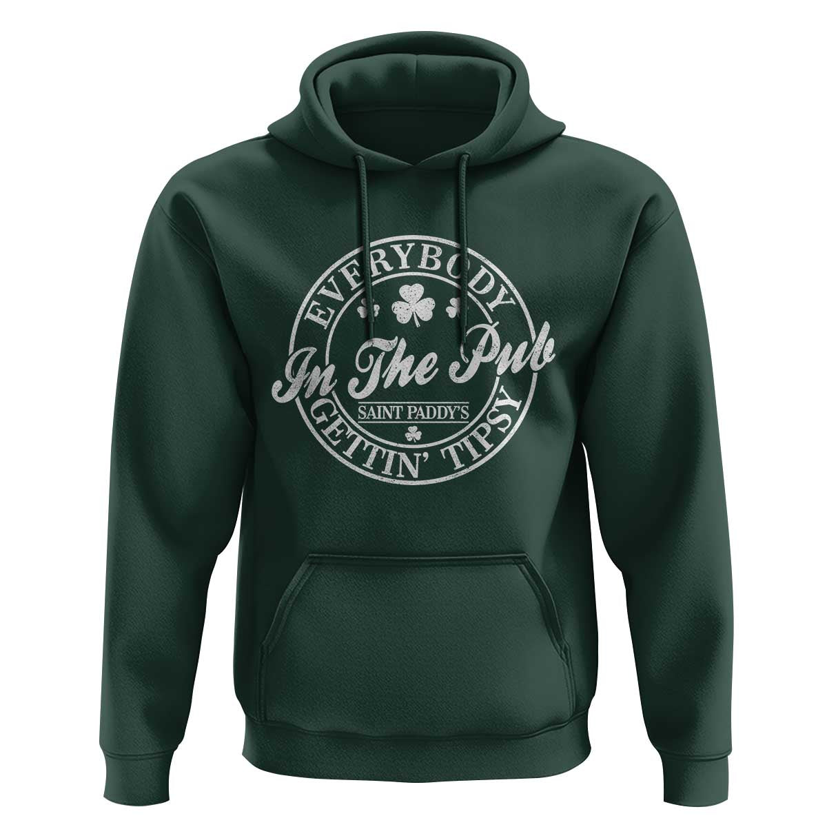 Everybody In The Pub Gettin Tipsy Hoodie Funny St Patricks Day Beer Drinking