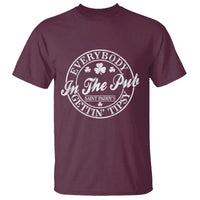 Everybody In The Pub Gettin Tipsy T Shirt Funny St Patricks Day Beer Drinking