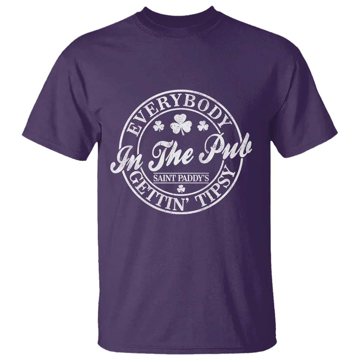 Everybody In The Pub Gettin Tipsy T Shirt Funny St Patricks Day Beer Drinking